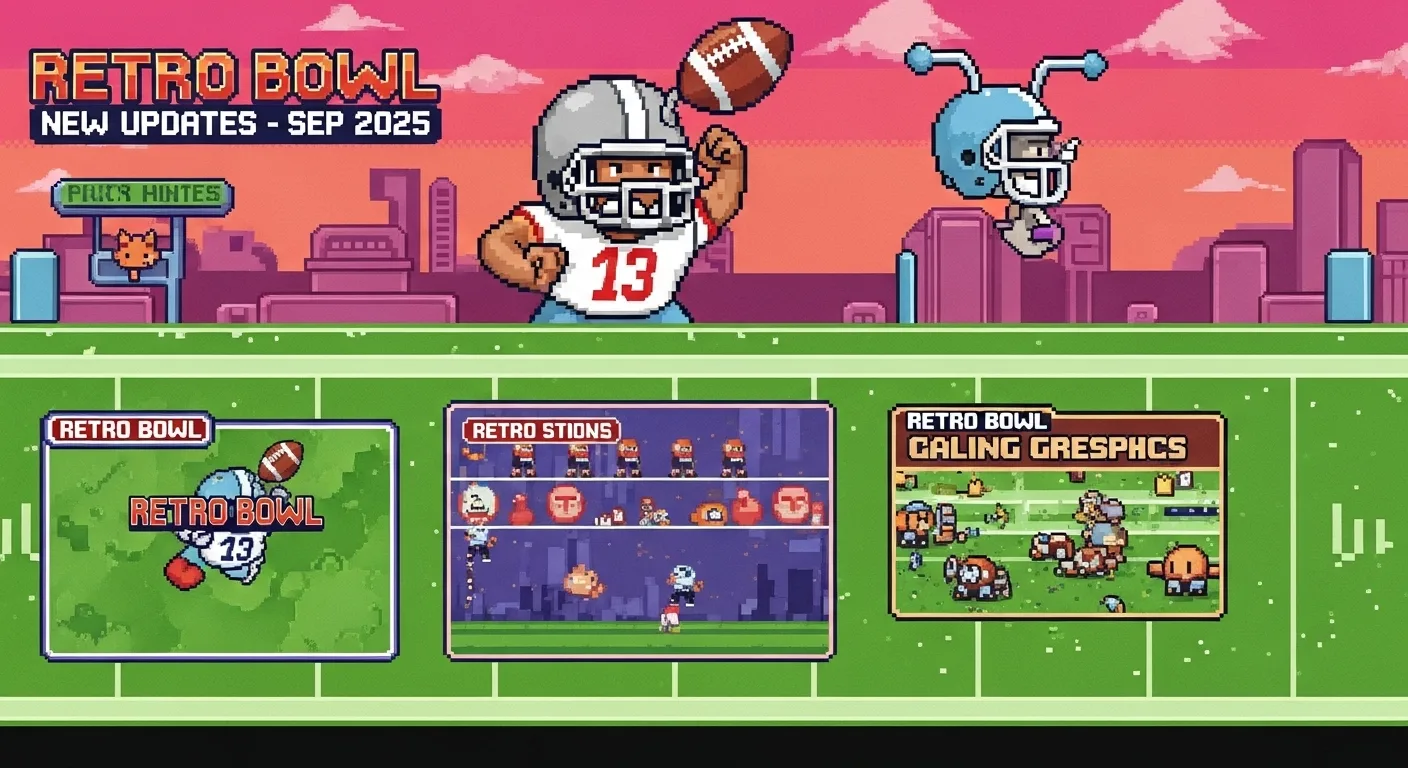 Exciting Developments in Retro Bowl New Updates - Sep 2025